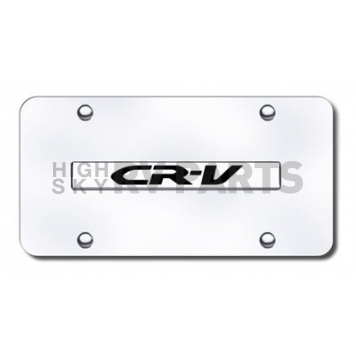 Automotive Gold License Plate - CRV Stainless Steel - CRVNCCM