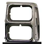 Crown Automotive Jeep Replacement Headlight Bezel 55008047