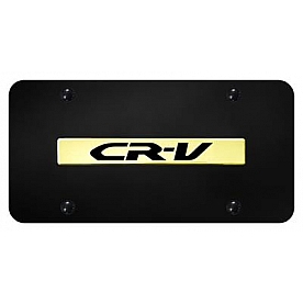 Automotive Gold License Plate - CRV Stainless Steel - CRVNGB