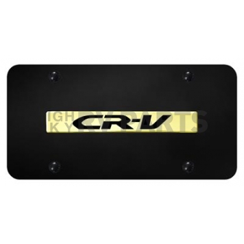 Automotive Gold License Plate - CRV Stainless Steel - CRVNGB