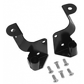 Warrior Products Exterior Mirror Bracket Powder Coated Black Steel - 1490
