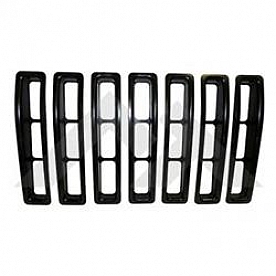 Crown Automotive Grille - Black Painted Plastic - RT26043