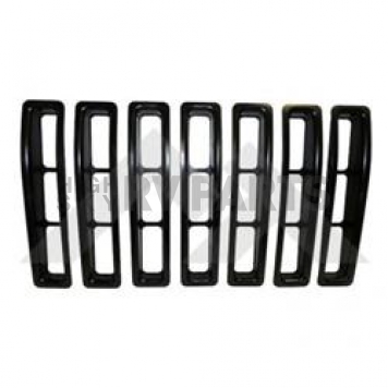 Crown Automotive Grille - Black Painted Plastic - RT26043