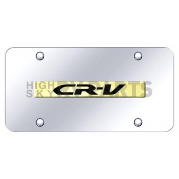 Automotive Gold License Plate - CRV Stainless Steel - CRVNGC
