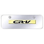 Automotive Gold License Plate - CRV Stainless Steel - CRVNGCM