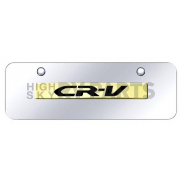 Automotive Gold License Plate - CRV Stainless Steel - CRVNGCM