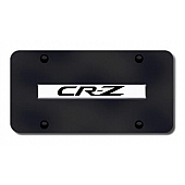 Automotive Gold License Plate - CRZ Stainless Steel - CRZNCB