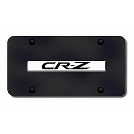 Automotive Gold License Plate - CRZ Stainless Steel - CRZNCB