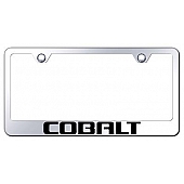 Automotive Gold License Plate Frame - Silver Stainless Steel - LFCBTEC