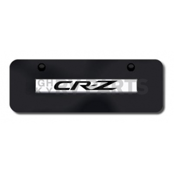 Automotive Gold License Plate - CRZ Stainless Steel - CRZNCBM
