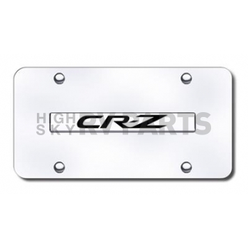 Automotive Gold License Plate - CRZ Stainless Steel - CRZNCC