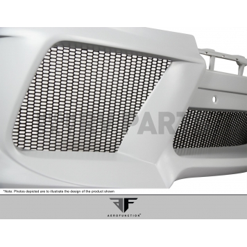 Extreme Dimensions Grille Insert - Black Plastic Rectangular - 107722-1