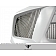 Extreme Dimensions Grille Insert - Black Plastic Rectangular - 107722