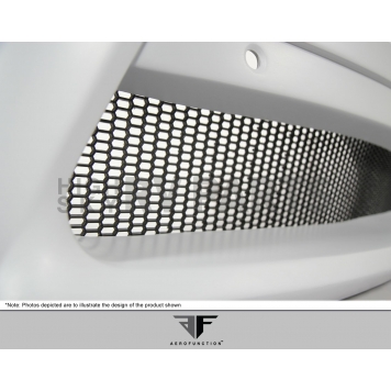 Extreme Dimensions Grille Insert - Black Plastic Rectangular - 107722-4