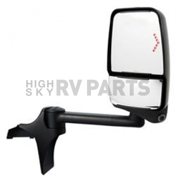 Velvac Exterior Mirror Remote Rectangular Black - 728752