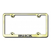 Automotive Gold License Plate Frame - Gold Stainless Steel - LFWBUIEG