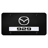 Automotive Gold License Plate - Mazda 929 Stainless Steel - D9292CB