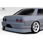 Extreme Dimensions Bumper 1-Piece Design Black Fiberglass - 113569