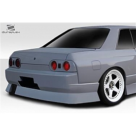 Extreme Dimensions Bumper 1-Piece Design Black Fiberglass - 113569
