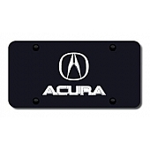 Automotive Gold License Plate - Acura Name/Logo Stainless Steel - DACUCB