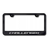 Automotive Gold License Plate Frame - Black Stainless Steel - LFCHAEB