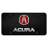Automotive Gold License Plate - Acura Stainless Steel - DACURCB