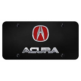 Automotive Gold License Plate - Acura Stainless Steel - DACURCB