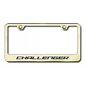 Automotive Gold License Plate Frame - Gold Stainless Steel - LFCHAEG