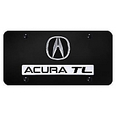 Automotive Gold License Plate - Acura TL Stainless Steel - DATLCB