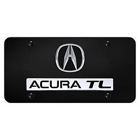 Automotive Gold License Plate - Acura TL Stainless Steel - DATLCB