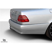 Extreme Dimensions Bumper 1-Piece Design Black Fiberglass - 112825