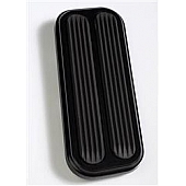 Lokar Performance Accelerator Pedal Pad - Aluminum Black - XBAG6182