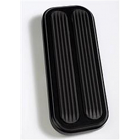 Lokar Performance Accelerator Pedal Pad - Aluminum Black - XBAG6182