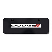 Automotive Gold License Plate - Dodge Stripes Stainless Steel - DODSNCBM
