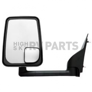 Velvac Exterior Mirror Remote Rectangular Black - 715421