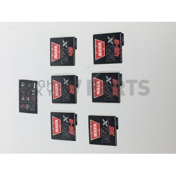 Warn Winch Label 100994