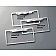 All Sales License Plate Frame - Plain Aluminum Silver - 94000TL