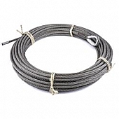 Warn Winch Cable - 140 Feet x 9/16 Inch Extra Improved Plow Steel - 77451