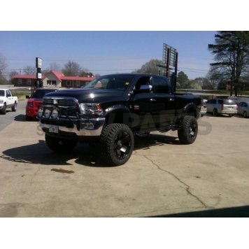 N-Fab Pre-Runner - Gloss Powder Coated Black Steel - D103LH-1