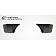 Extreme Dimensions Bumper Extension Primered Black Fiberglass - 107600