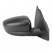 K-Source Exterior Mirror Manual Rectangular Black Single - 60593C