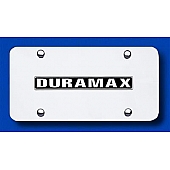 Automotive Gold License Plate - Duramax Stainless Steel - DUXNCC