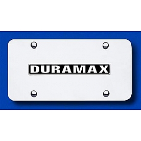 Automotive Gold License Plate - Duramax Stainless Steel - DUXNCC