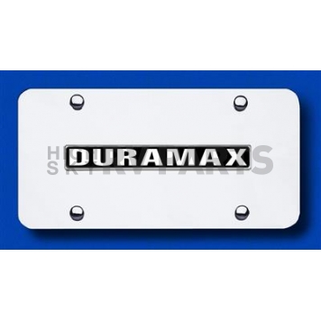 Automotive Gold License Plate - Duramax Stainless Steel - DUXNCC