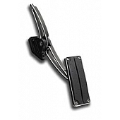 Clayton Machine Works Accelerator Pedal Pad - Aluminum Black - TA206DBW
