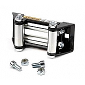 Warn Winch Fairlead - Roller Black And Silver - 100965