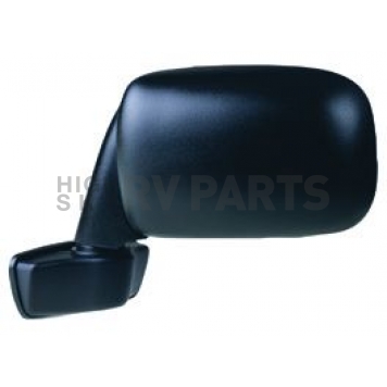 K-Source Exterior Mirror Manual Rectangular Black Single - 0901