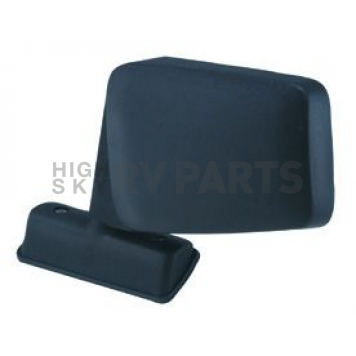 K-Source Exterior Mirror Manual Rectangular Black Single - 1001