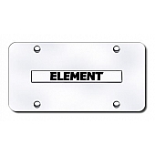 Automotive Gold License Plate - Element Stainless Steel - ELENCC