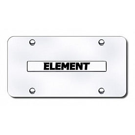 Automotive Gold License Plate - Element Stainless Steel - ELENCC